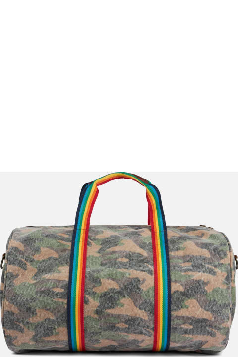 Luggage for Women MC2 Saint Barth Travel Duffel Bag With Camouflage Print