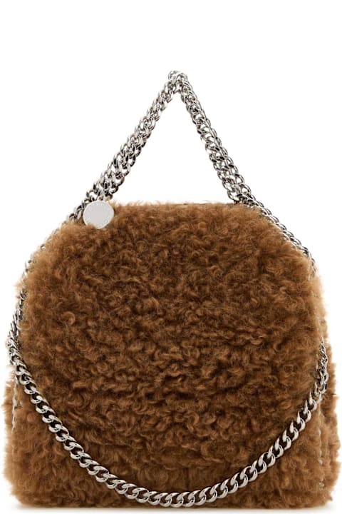 Stella McCartney for Kids Stella McCartney Biscuit Alter Mat Shearling Falabella Handbag