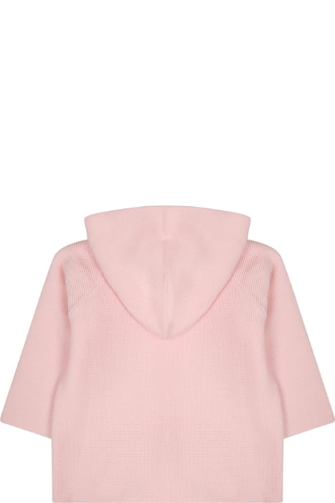 Little Bear Coats & Jackets for Baby Girls Little Bear Pink Coat For Baby Girl