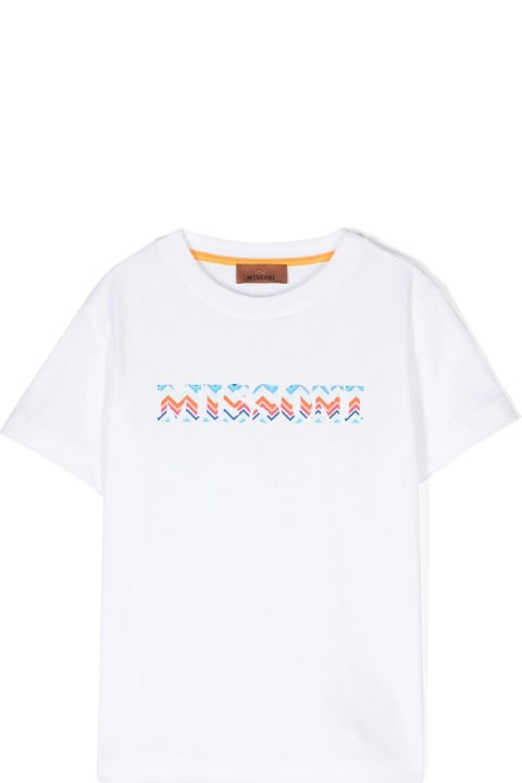 Missoni T-Shirts & Polo Shirts for Boys Missoni Missoni T-shirts And Polos White