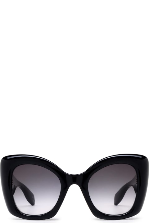 Alexander McQueen Eyewear Eyewear for Men Alexander McQueen Eyewear Am0402s Black Sunglasses