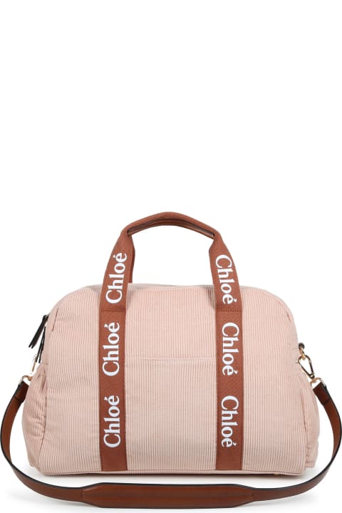 Accessories & Gifts for Baby Boys Chloé Borsa Fasciatoio Con Logo