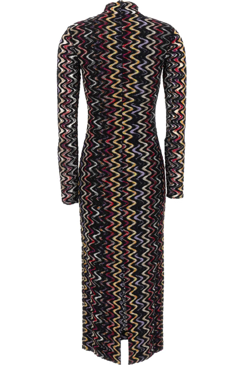 Multicolor Embroidery Dress