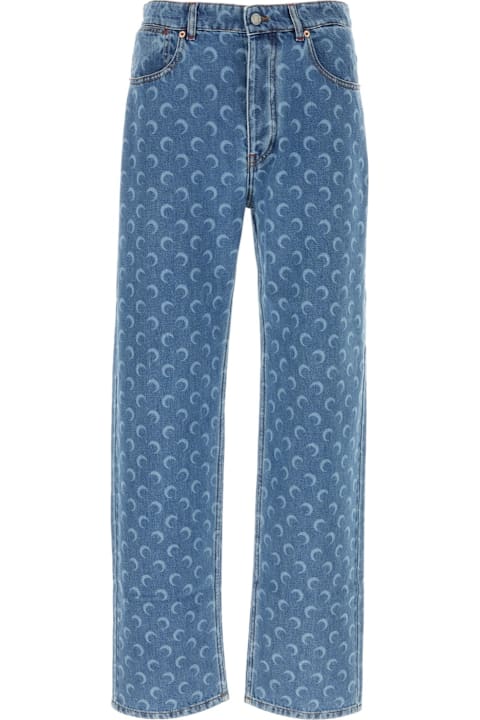 Homeware Marine Serre Printed Denim Jeans