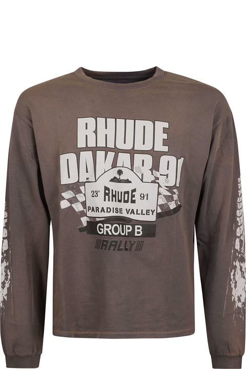 Rhude for Men Rhude Logo Print Sweatshirt