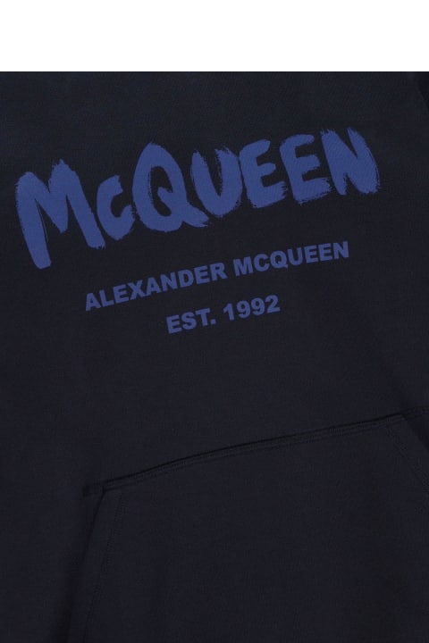スウェット・トレーナー MCQUEEN Inlaid logo hoodie Mcqueen Inlaid logo hoodie available on julian-fashion.com