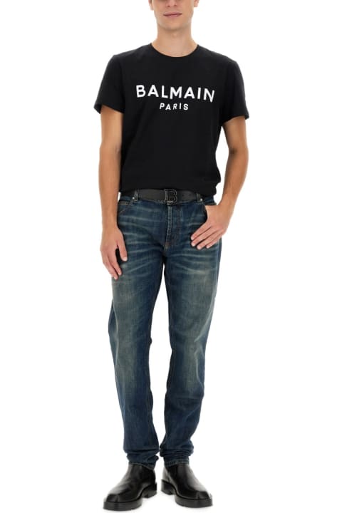 Balmain Clothing for Men Balmain Jeans "faded"