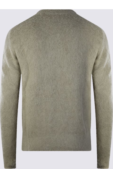 Ami Alexandre Mattiussi Sweaters for Women Ami Alexandre Mattiussi Taupe Mohari And Wool Blend Sweater
