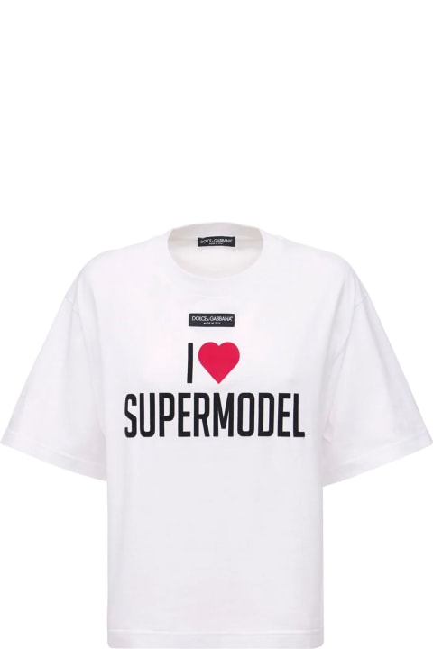 Dolce & Gabbana Sale for Women Dolce & Gabbana Supermodel T-shirt