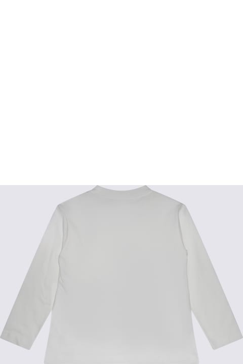 Il Gufo T-Shirts & Polo Shirts for Girls Il Gufo Cream Cotton T-shirt