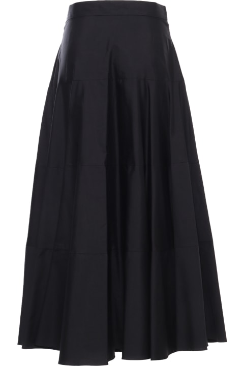 ウィメンズ Max Mara Studioのスカート Max Mara Studio Black Teramo Skirt