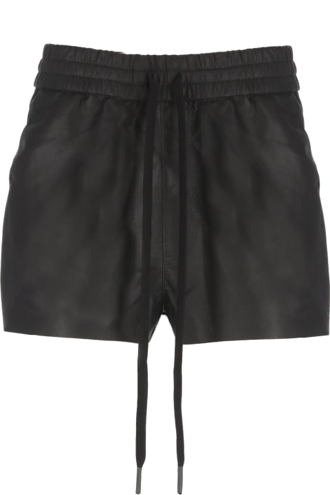 Clothing for Women Andrea Ya'aqov Leather Shorts
