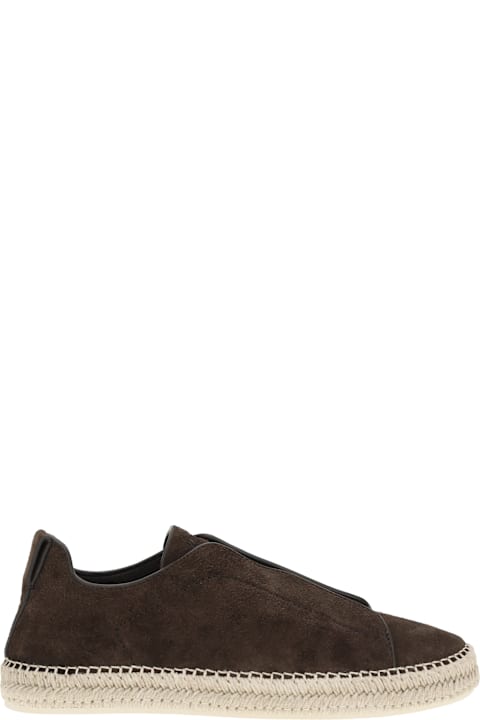 Zegna Sneakers for Men Zegna Suede Sneakers