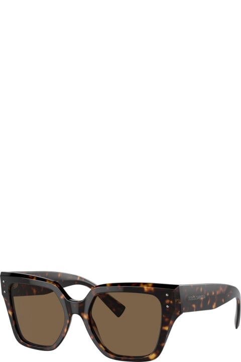 Dolce & Gabbana Eyewear نظارات لـ السيدات Dolce & Gabbana Eyewear Dg4471 Linea Dg Sharped 502/73 Havana Sunglasses