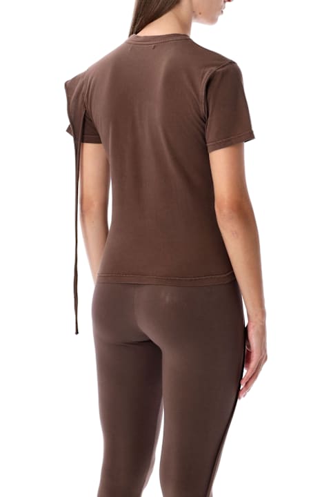 Ottolinger for Men Ottolinger Ottolinger Fitted Organic Cotton Brown T-shirt