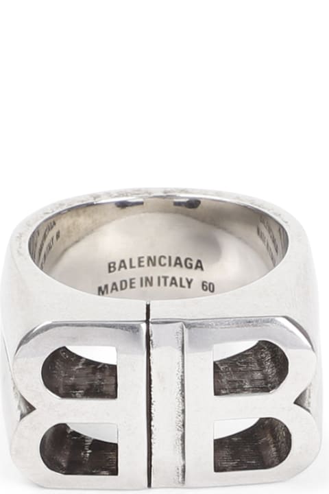 Rings for Men Balenciaga Pitbull Signet Ring