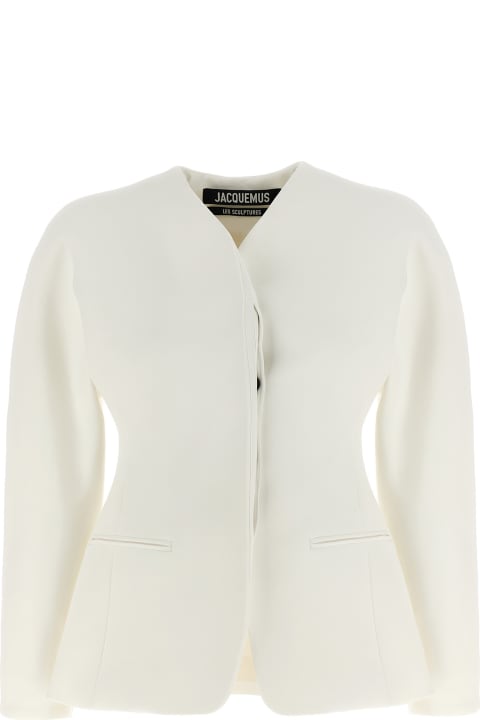 Coats & Jackets for Women Jacquemus 'la Veste Ovalo' Blazer