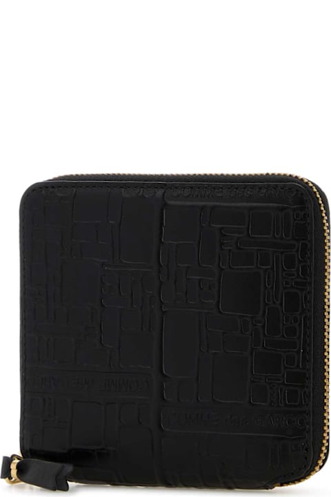 Comme des Garçons Black Leather Wallet