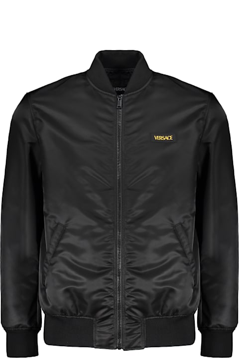Clothing Sale for Men Versace Padded Bomber Jacket