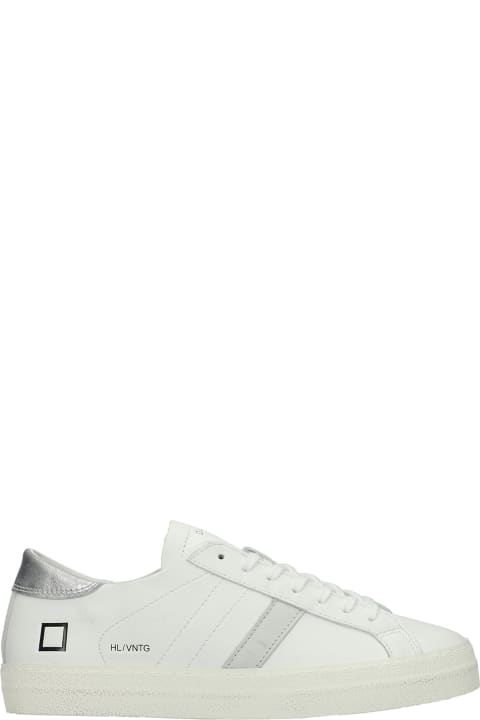 Hill Low Sneakers In White Leather