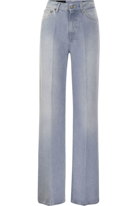 Dondup Pants & Shorts for Women Dondup Amber - Wide-leg Jeans