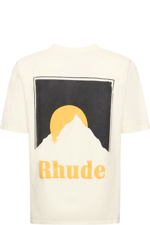 Rhude Topwear for Men Rhude Rhude T-shirts And Polos White