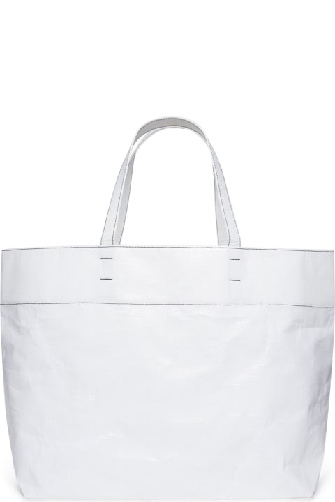 N.21 Accessories & Gifts for Boys N.21 N21w23u Bags N°21 White Shopper Bag With Institutional Logo