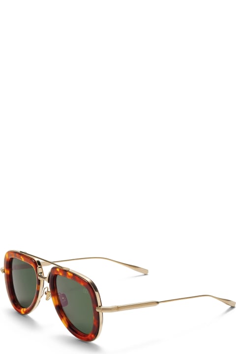 ウィメンズ Valentino Eyewearのアイウェア Valentino Eyewear V-lstory - Honey Tortoise / Light Gold Sunglasses