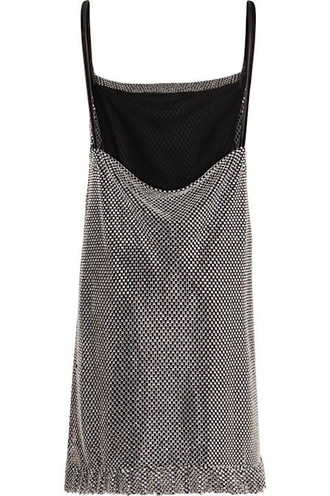 Homeware Philosophy di Lorenzo Serafini Rhinestone Mini Dress