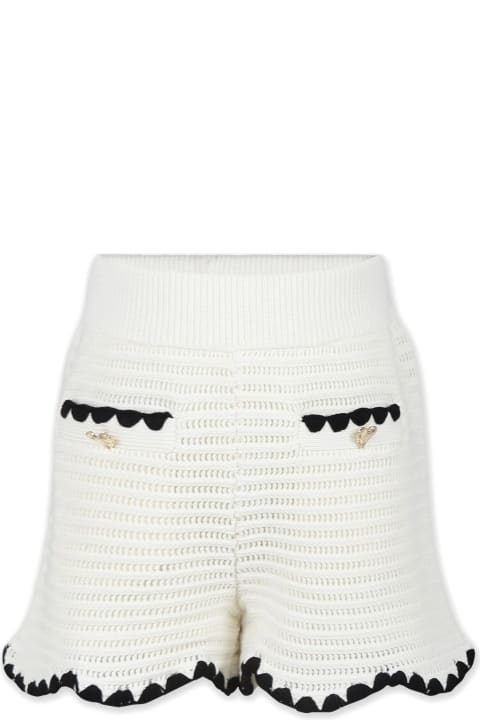 self-portrait for Kids self-portrait Self-portrait Shorts White