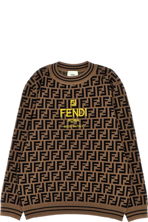 Fendi for Girls Fendi Logo Sweater