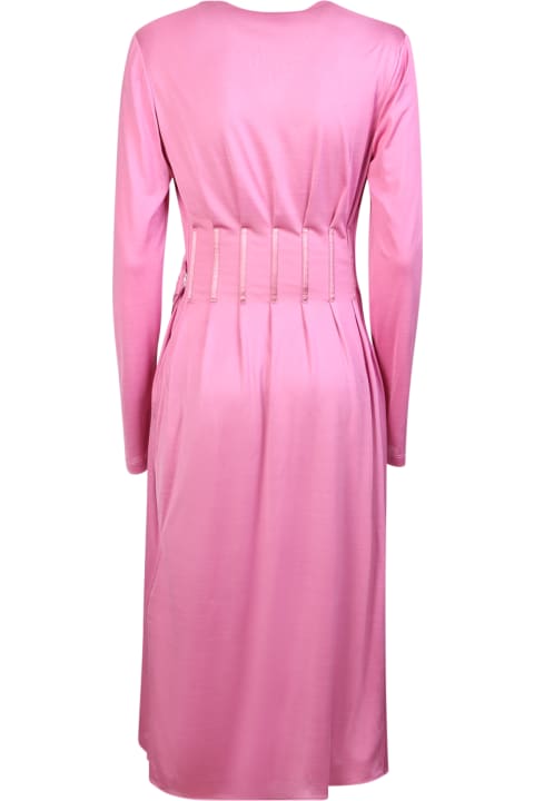 Homeware Tom Ford Wrap Silk Pink Dress