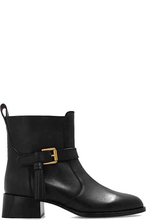 See by Chloé Boots for Women See by Chloé Lory Leather Ankle Boots