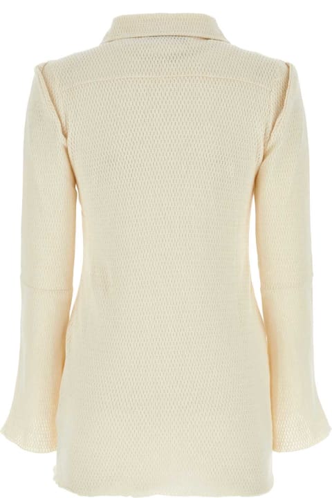 Our Legacy for Women Our Legacy Ivory Crochet Shirt