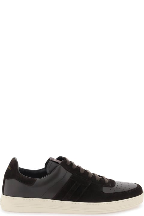 Tom Ford for Men Tom Ford Suede And Leather 'radcliffe' Sneakers