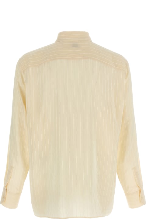Shirts for Men Saint Laurent Striped Shirt