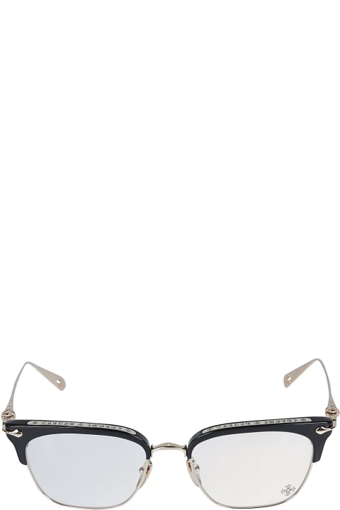 Cat-eye Semi Rimless Glasses