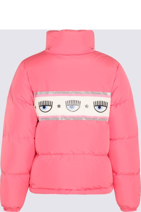 Chiara Ferragni Coats & Jackets for Women Chiara Ferragni Pink Down Jacket