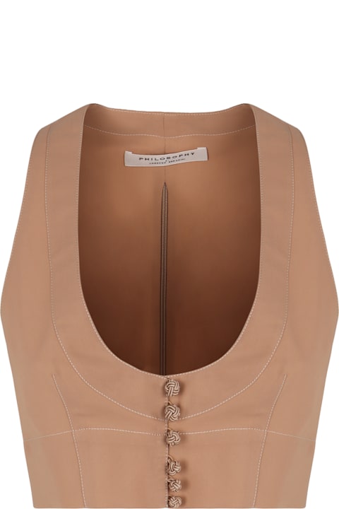 Philosophy di Lorenzo Serafini for Women Philosophy di Lorenzo Serafini Single-breasted Vest