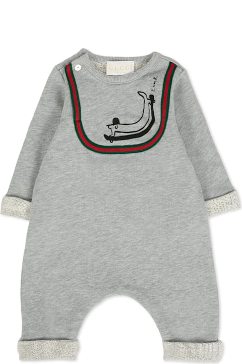 Homeware Gucci Grey Set For Babykids With Dog