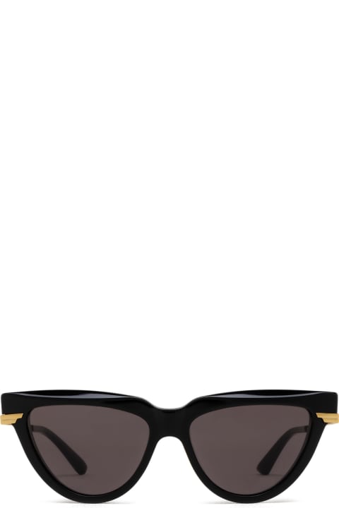 ウィメンズ Bottega Veneta Eyewearのアイウェア Bottega Veneta Eyewear Bv1265s Black Sunglasses