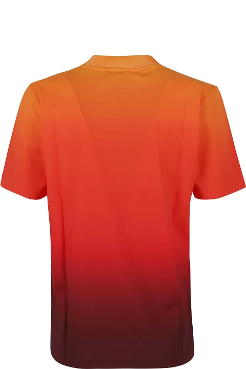 Courreges Gradient Sunset T-shirt in Red