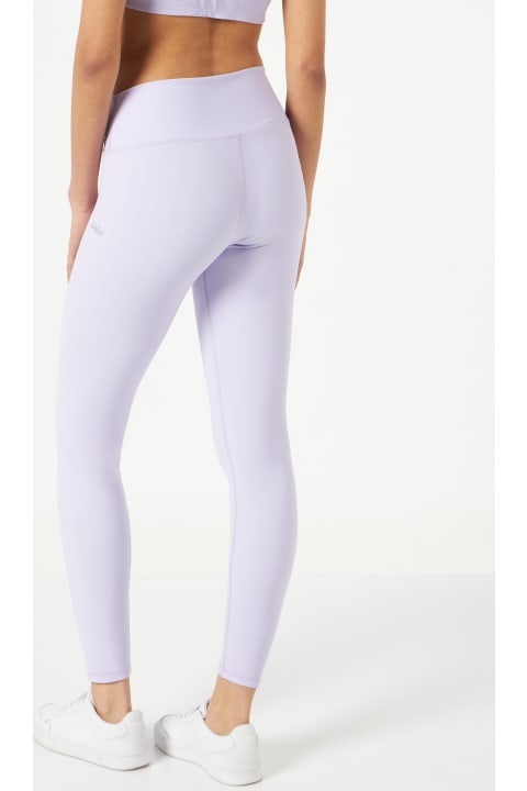 MC2 Saint Barth Pants & Shorts for Women MC2 Saint Barth Lilac Yoga Leggings