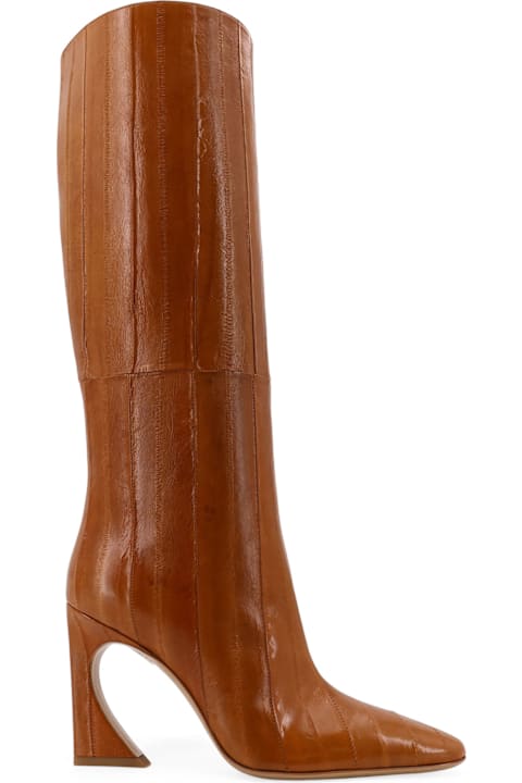 Homeware Fendi Fendi Arco Hagfish Leather Boots