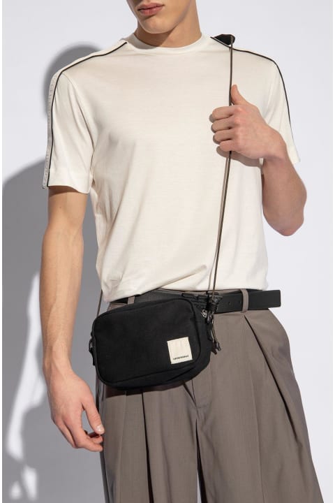 Emporio Armani Shoulder Bags for Men Emporio Armani Sustainable Collection Shoulder Bag