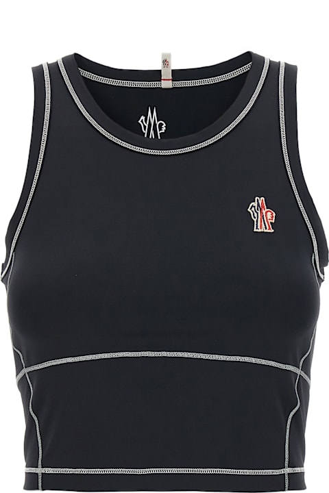 Moncler Grenoble for Women Moncler Grenoble Logo Patch Sporty Top
