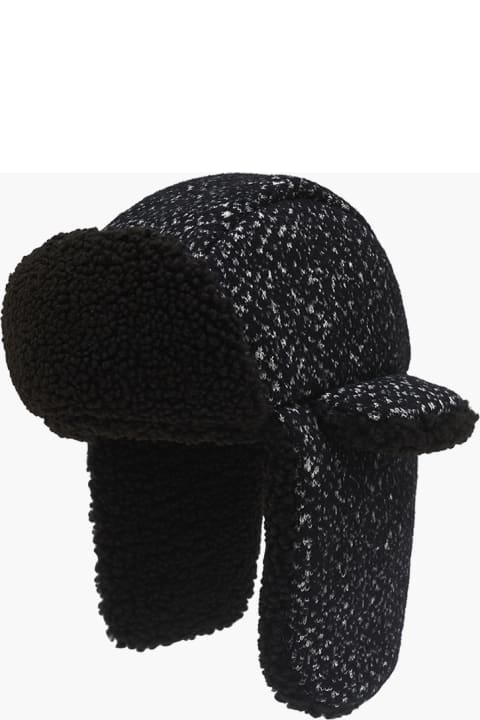 Wool And Eco-shearling Ushanka Hat