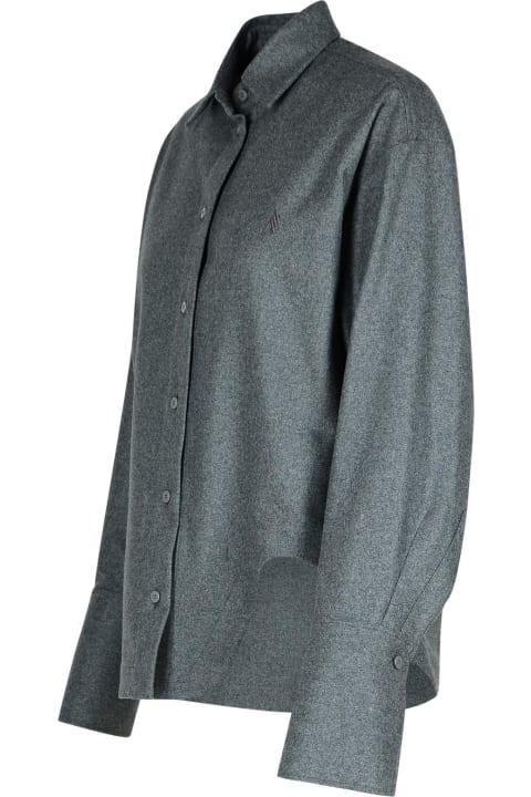 Homeware The Attico Eliza Wool Blend Shirt