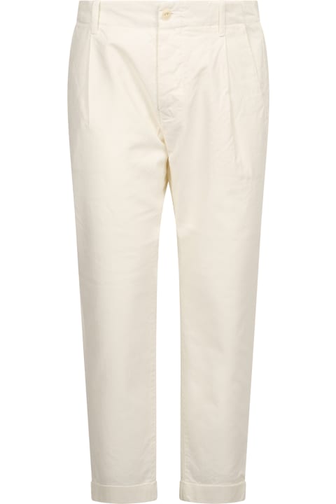 Original Vintage Style Pants for Men Original Vintage Style White Trousers
