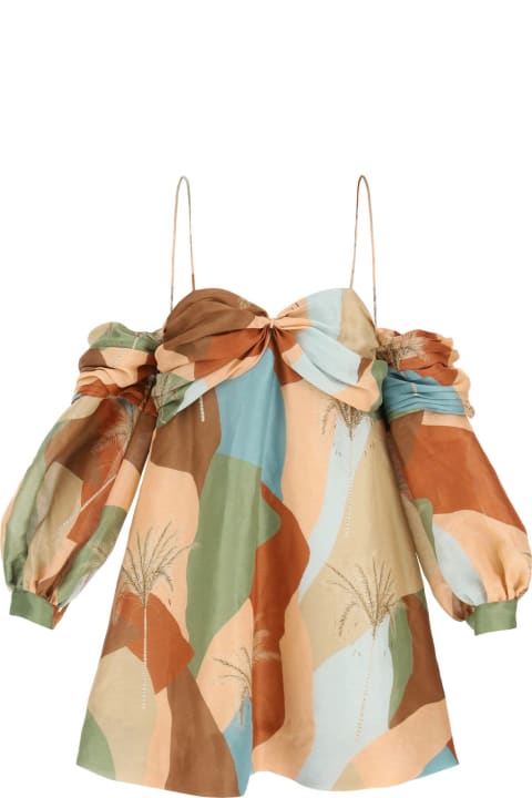 Fashion for Women Raquel Diniz 'abby' Linen Silk Mini Dress
